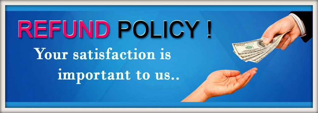 Refund policy